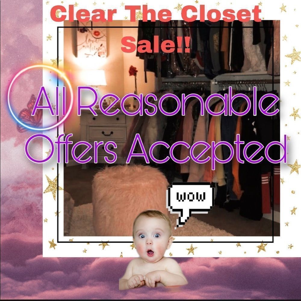 Make an offer on an item or bundle!!! I have new inventory that needs posted!